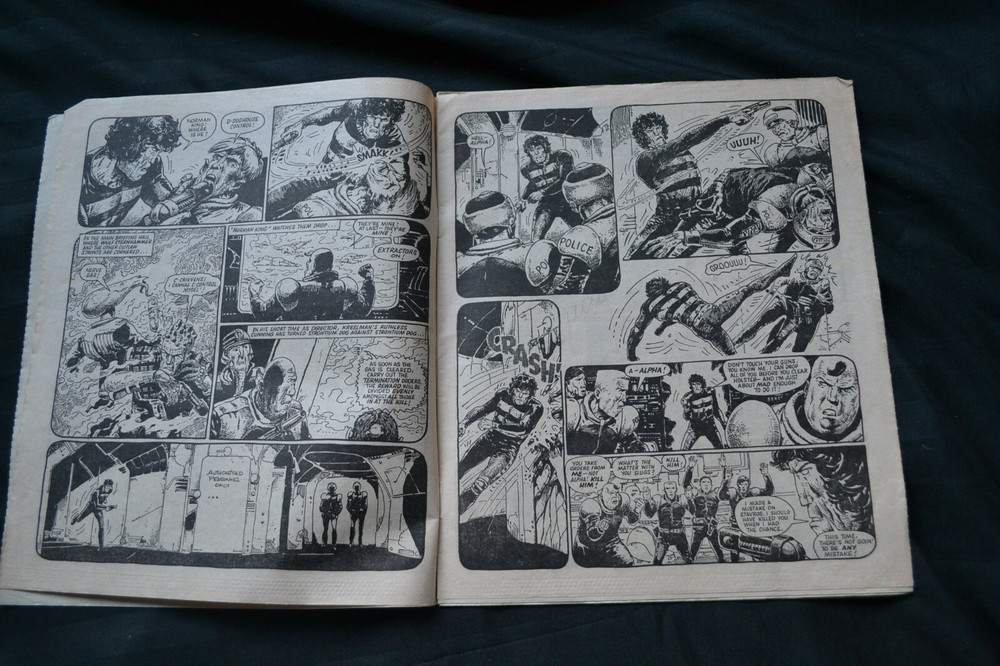 2000AD Comic Issue Prog #384 22/09/84 September 22nd 1984 Dredd vs Gator