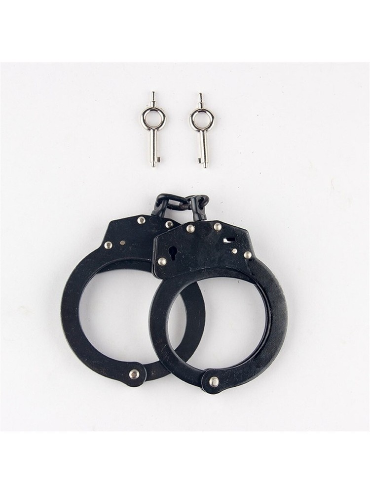 Professional Police Handcuffs Hinged Double Lock Pro-Cuff Speedcuff Quickcuff