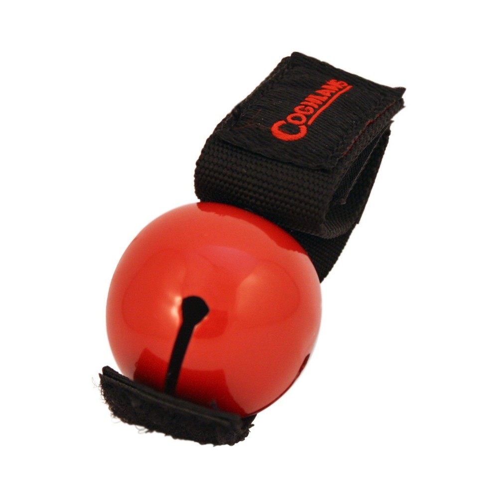 Coghlan's Bear Bell with Magnetic Silencer - Red