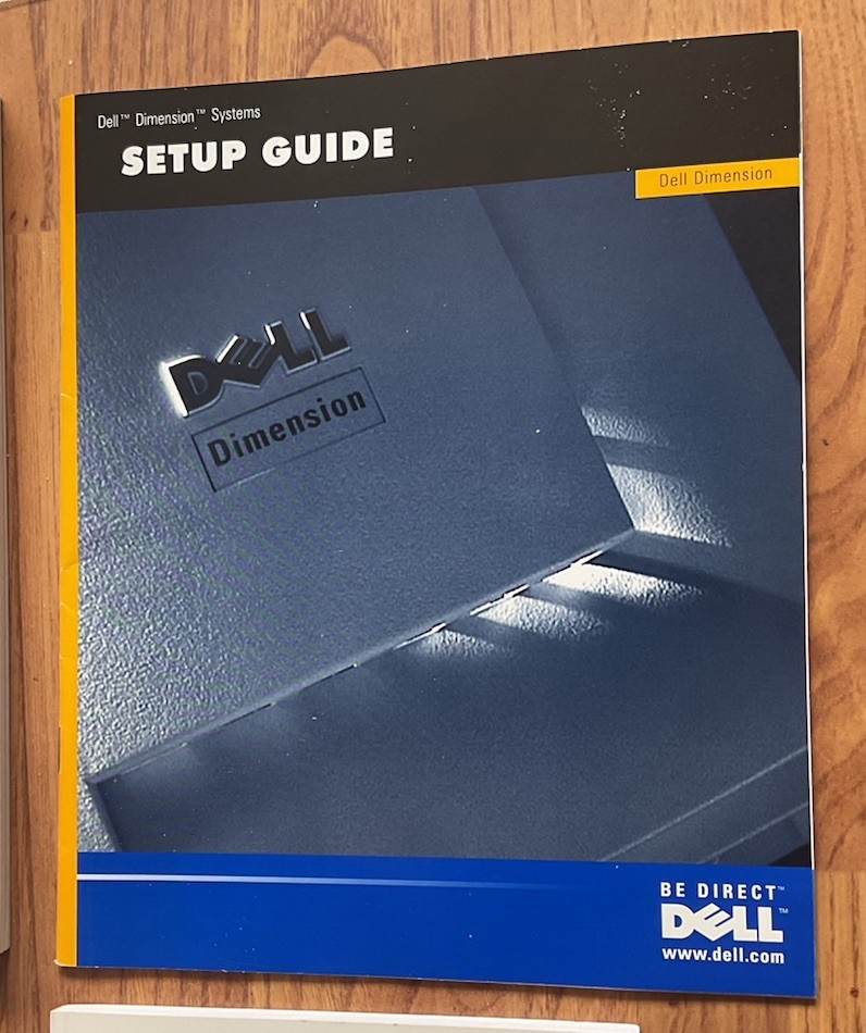 Dell Dimension Box Of Discs & Documents: Reference, Trouble Shooting, Excellent