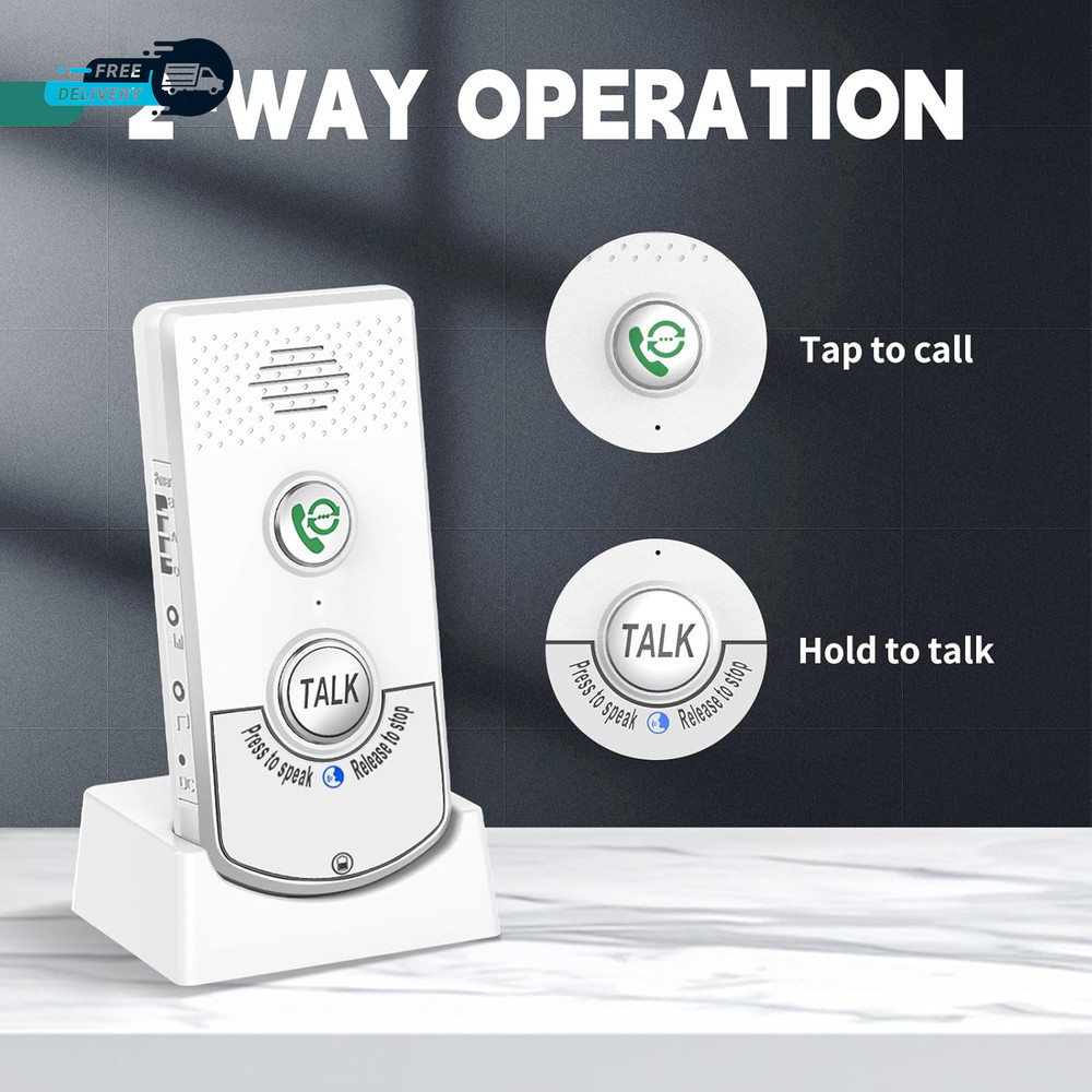 2 Way Voice Intercom Long Range Wireless Intercomunicador Home Communication