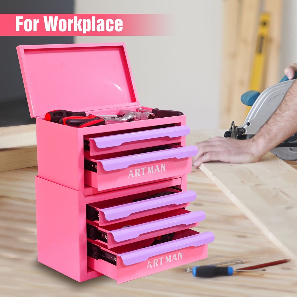 2+3Layer Drawer-Style Desktop Organizer Box,Office Desk Workstation Tool Storage