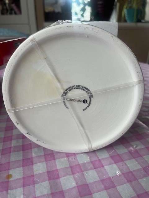 New 6.75" Heart Pattern Container by Celebrate It™