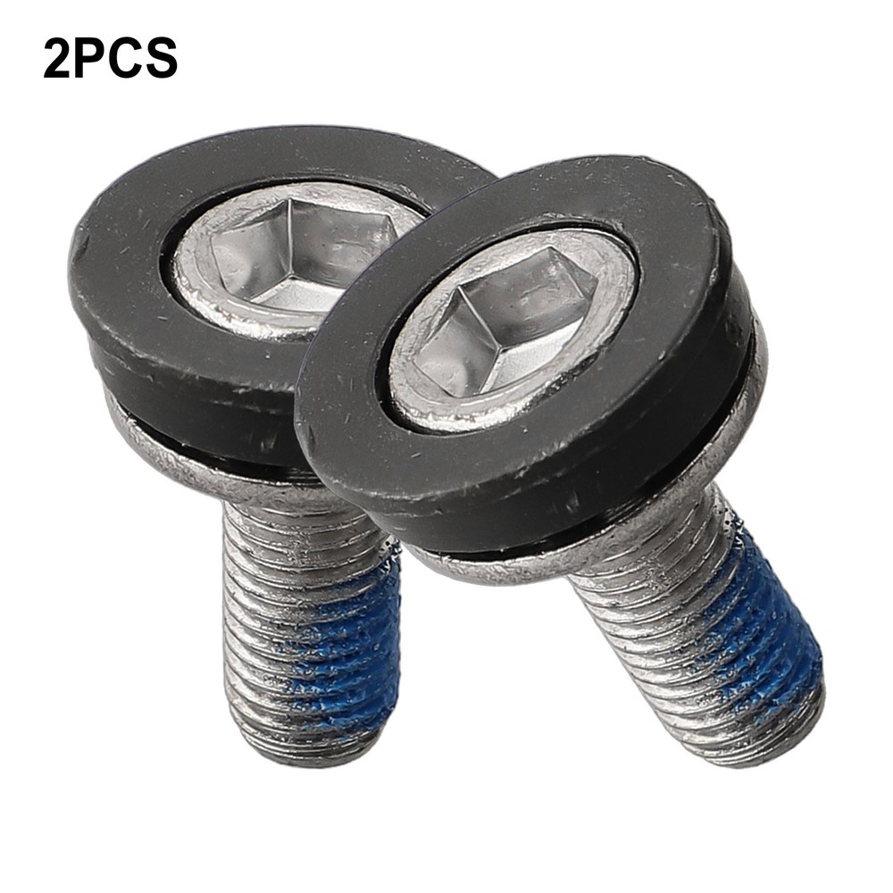 2PCS Bottom Bracket Nuts Waterproof For Ordinary Square Hole Bottom Axle
