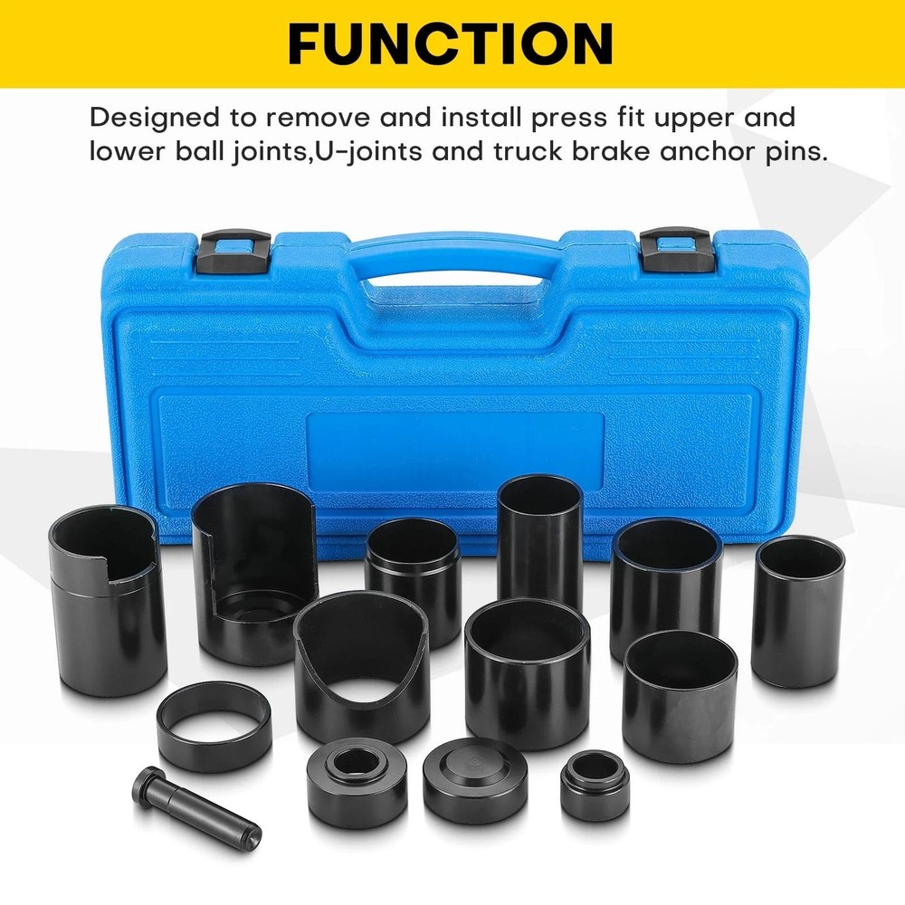 14PCS Master Ball Joint Remover Installer Adapter Tool Set for Ball...