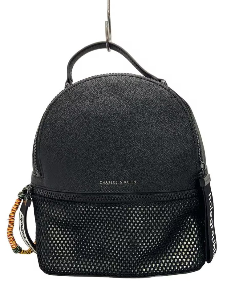 CHARLES&KEITH Backpack Black (Plain)