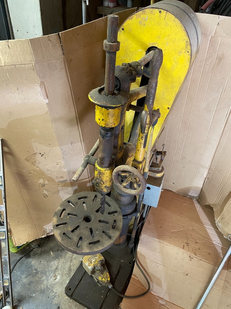 Barnes  drill press Antique