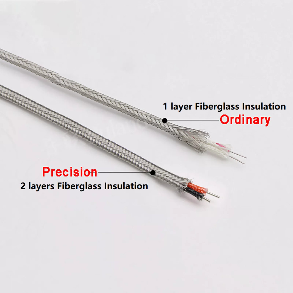 Type K thermocouple Compensating cable temperature Sensing Wire Extension Cable