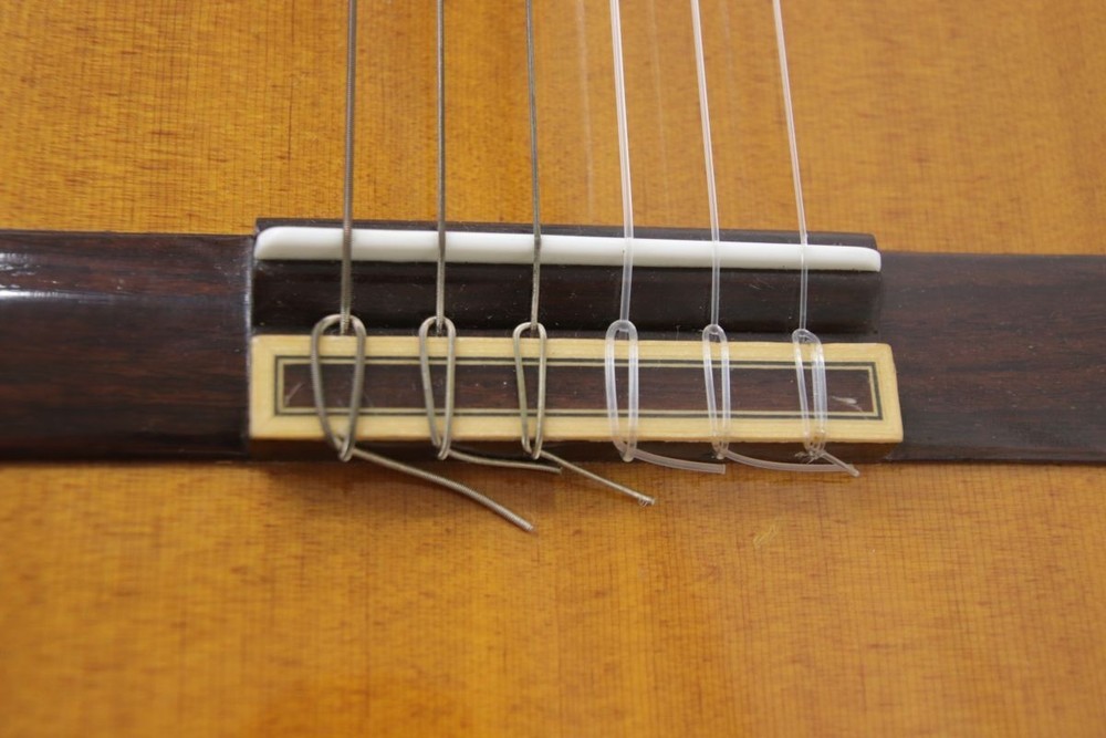 Unknown Maker 202P Classical Guitar MIJ Vintage Natural Nylon String