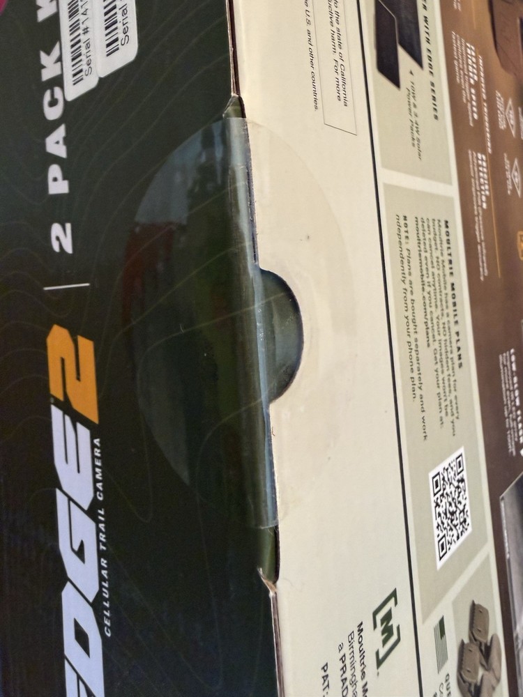 Moultrie Mobile Edge2 Cellular Trail Camera 2 Pack Kit