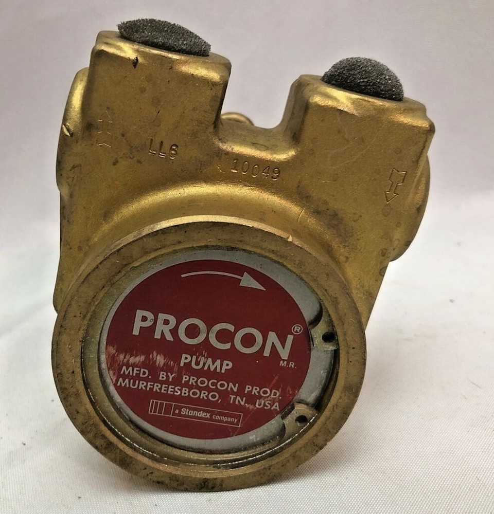 Procon Standex 10049 LL6 Brass Rotary Vane Pump