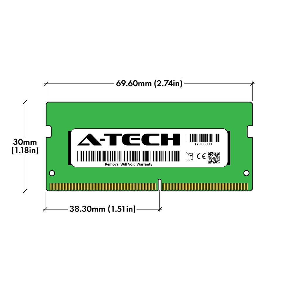 8GB PC4-19200 SODIMM Memory RAM for Dell Inspiron 14 3473 (A9210967 Equivalent)
