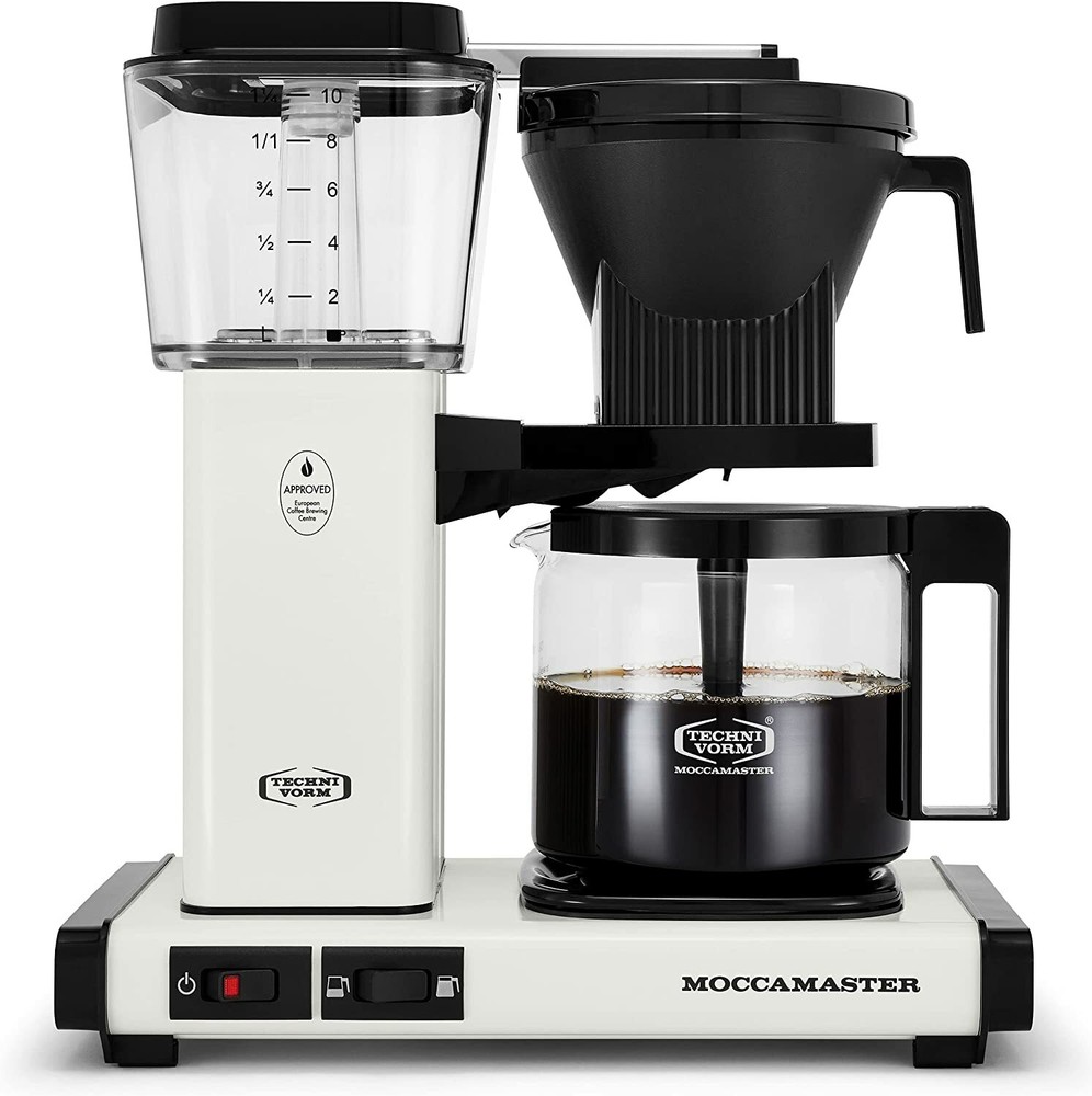 Moccamaster KBGV Select 10-Cup Coffee Maker - Off White