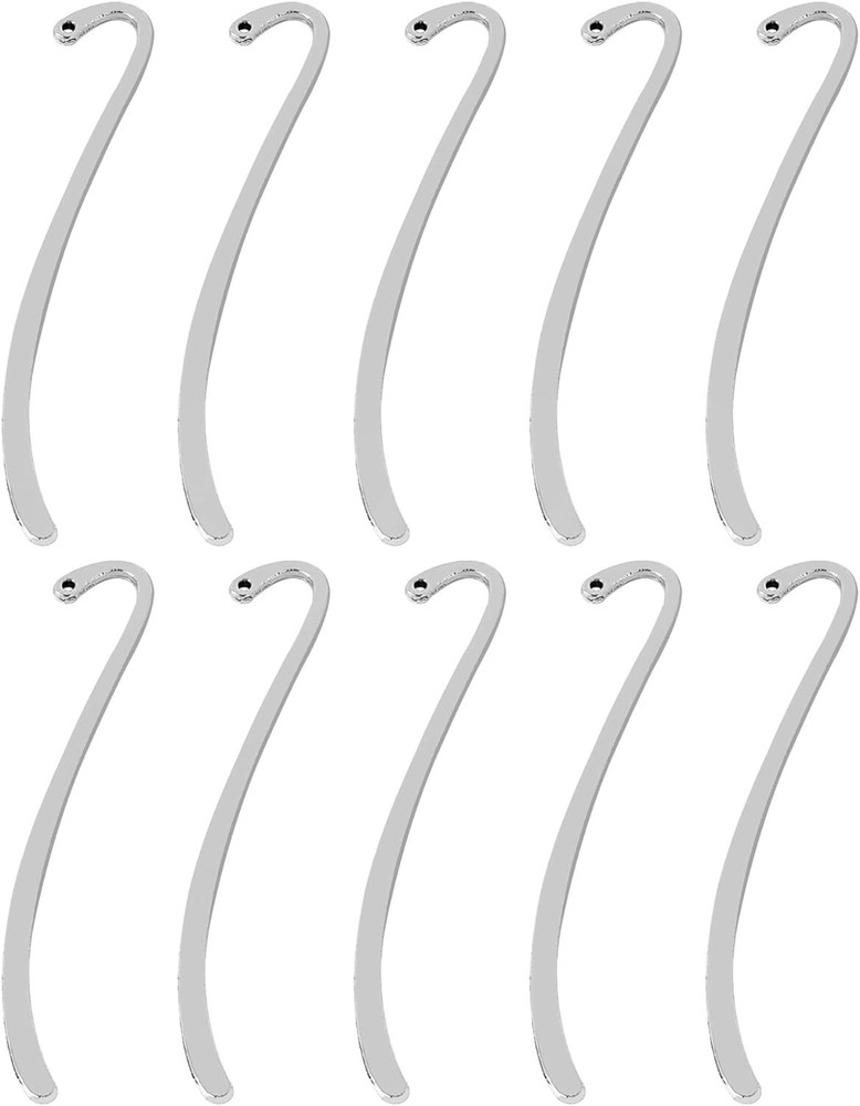 Framendino, 10 Pack Silver Bookmarks Vintage Alloy 10 Pack,