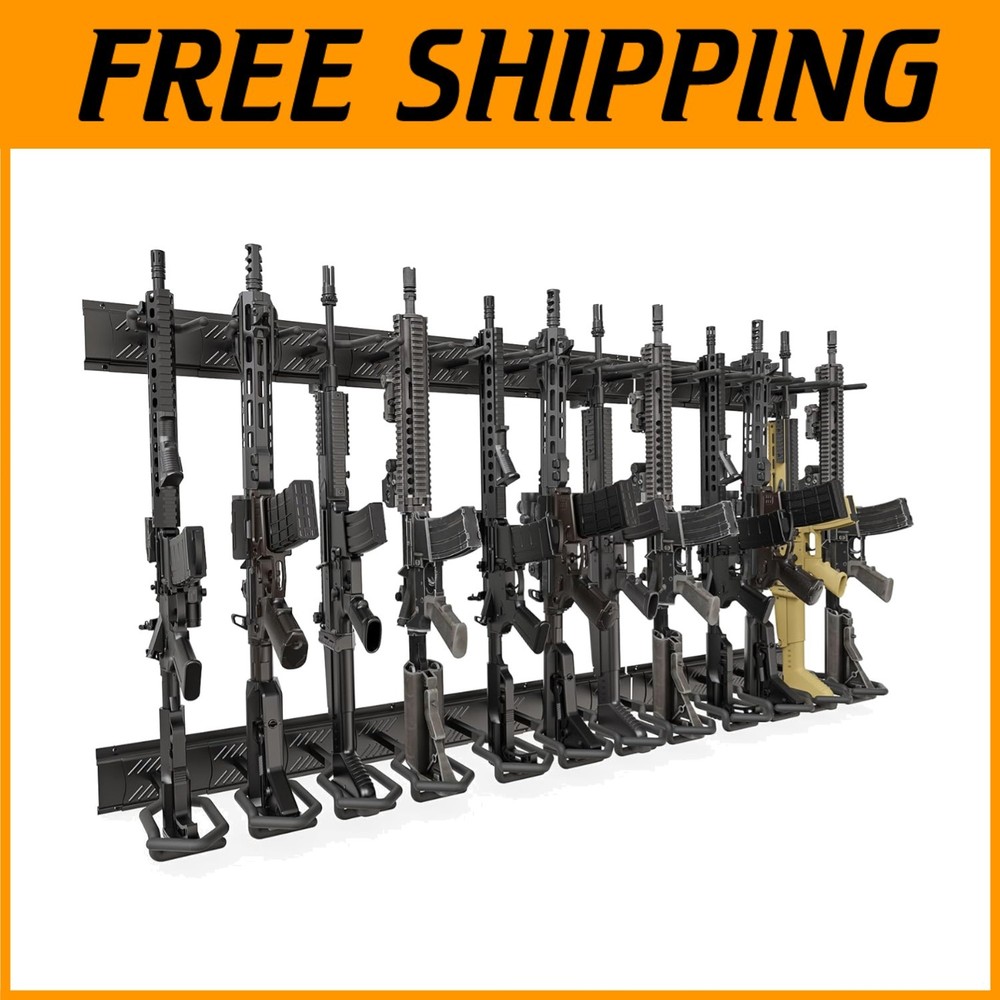 Zero-Maintenance Wall Mounted Gun Rack