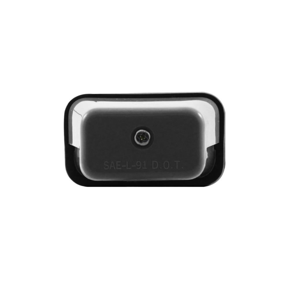 United Pacific 33138 Gray Rectangular License Tag Light Mount