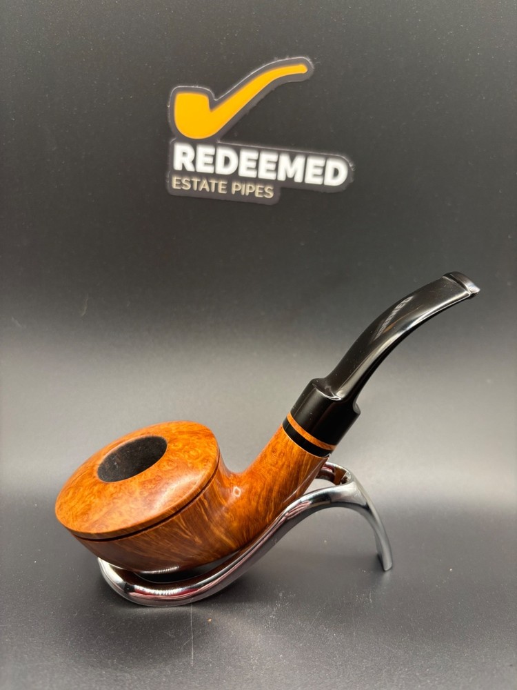 Beautiful Grain! Jirsa Smooth Bent Dublin Estate Pipe
