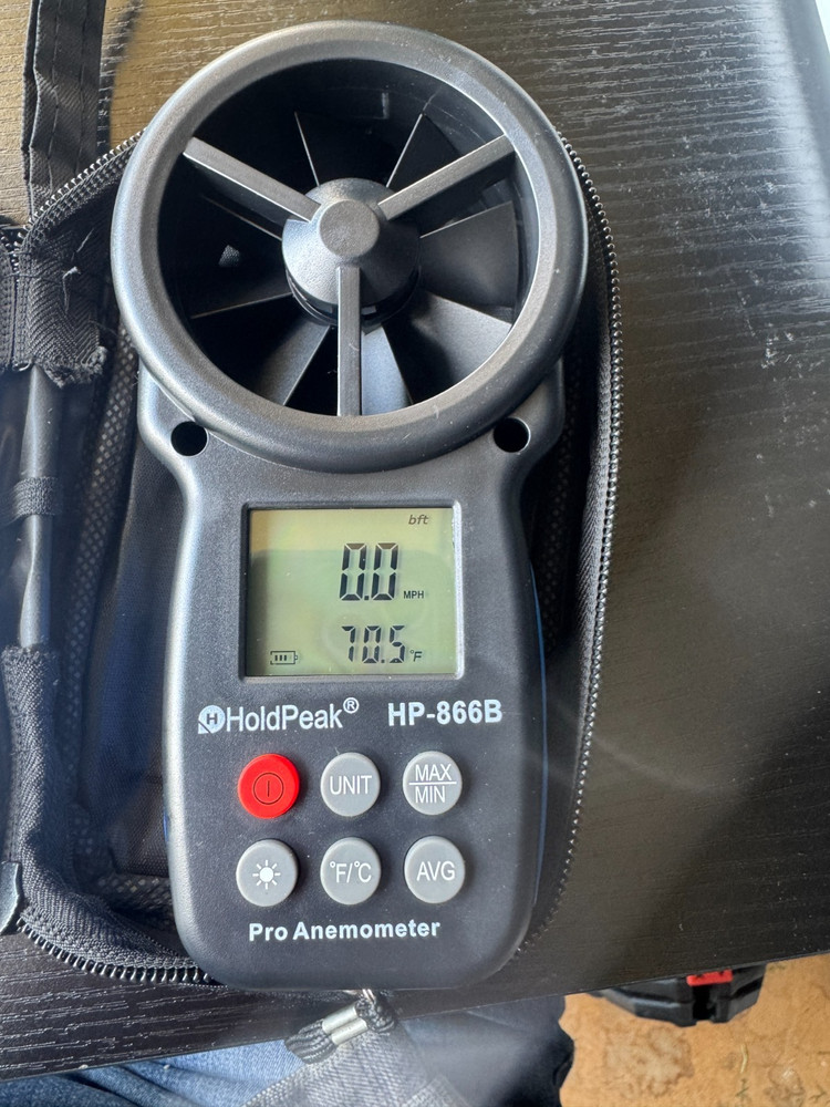 HOLDPEAK 866B Digital Anemometer Handheld Wind Speed Meter