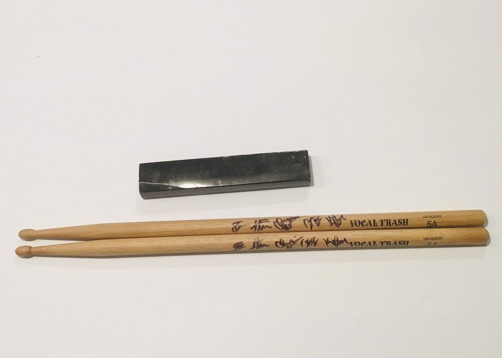 Vocal Trash Signed Drumsticks 5A