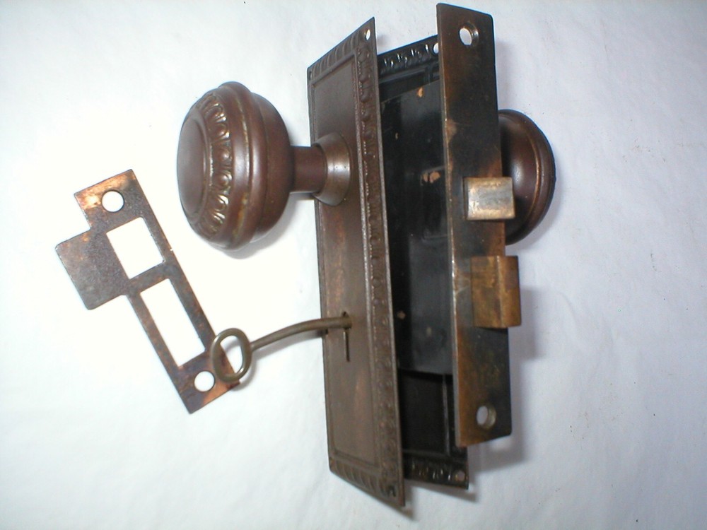 Antique Victorian Era Door Hardware
