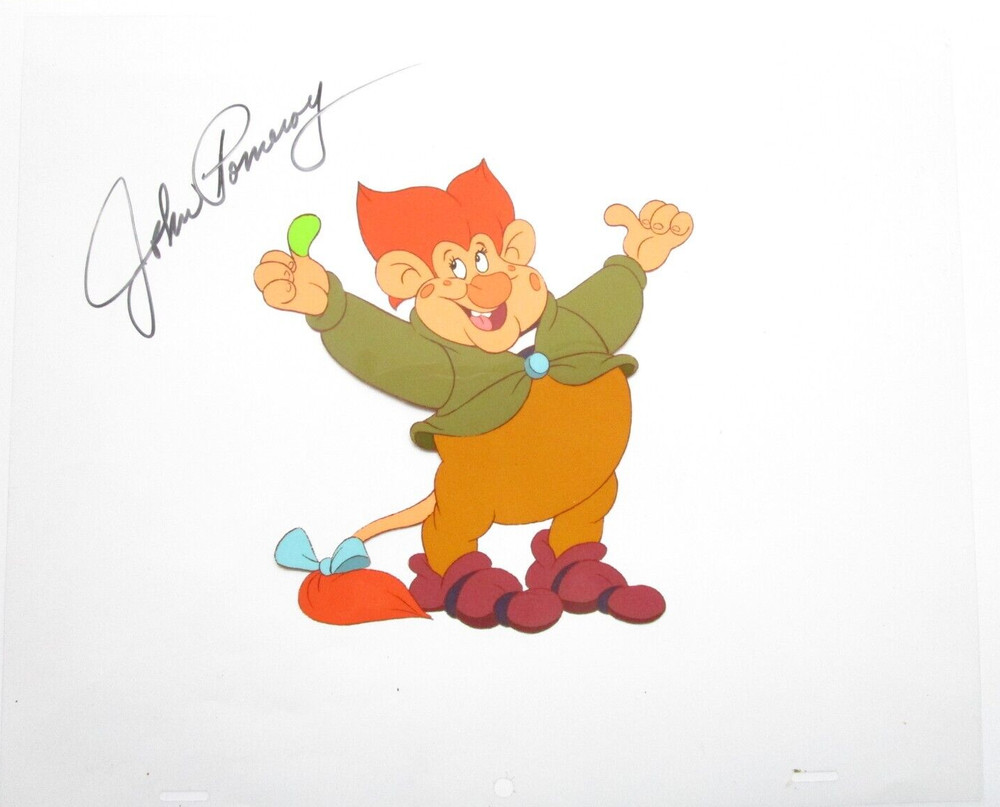 TROLL IN CENTRAL PARK signed John Pomeroy DON BLUTH Original animation model CEL