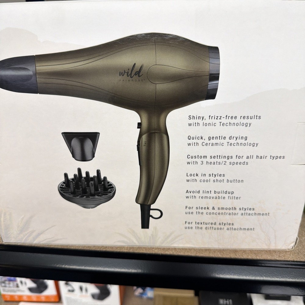 Wild Prime Rose Con Air Dryer