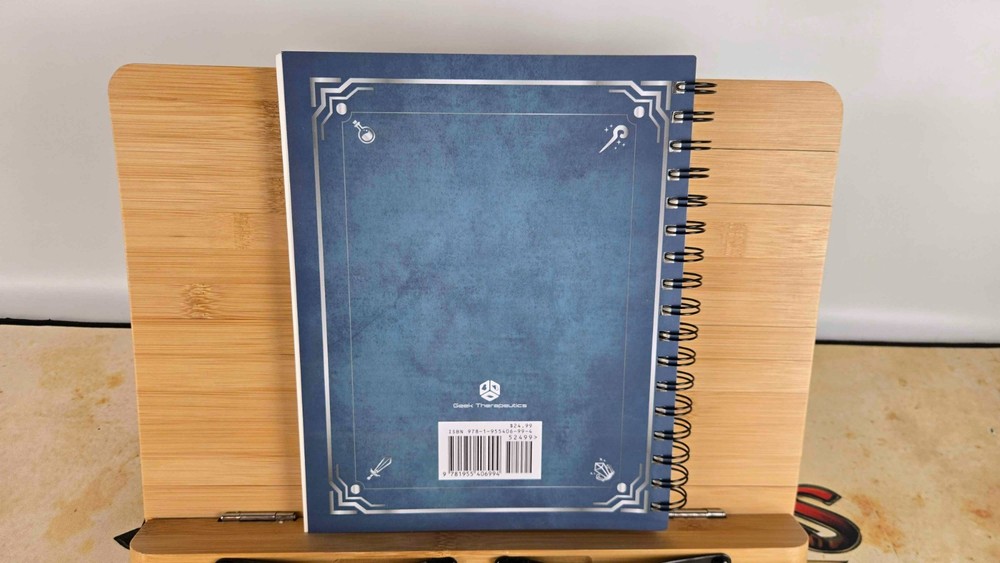 The Game Master's Dungeon Journal - DnD Dungeon Master Notebook - Blue