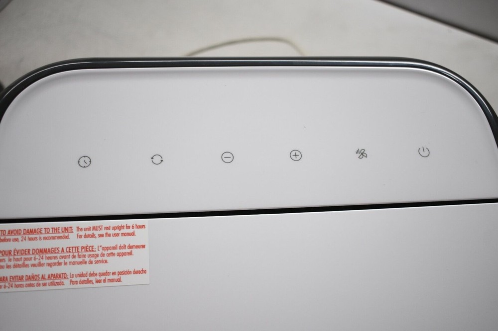 Black+Decker White Portable Air Conditioner With Remote Control 10000 BTU