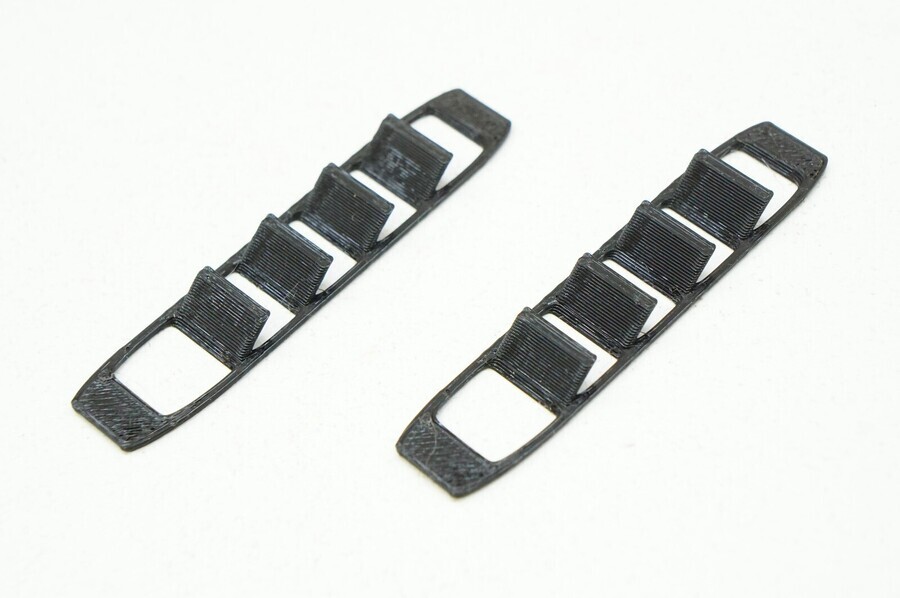 1/7 Scale Front Wheel Louvers for Arrma infraction