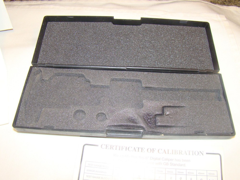 Avenger Products 6” Digital Caliper With Case Worked when Tested