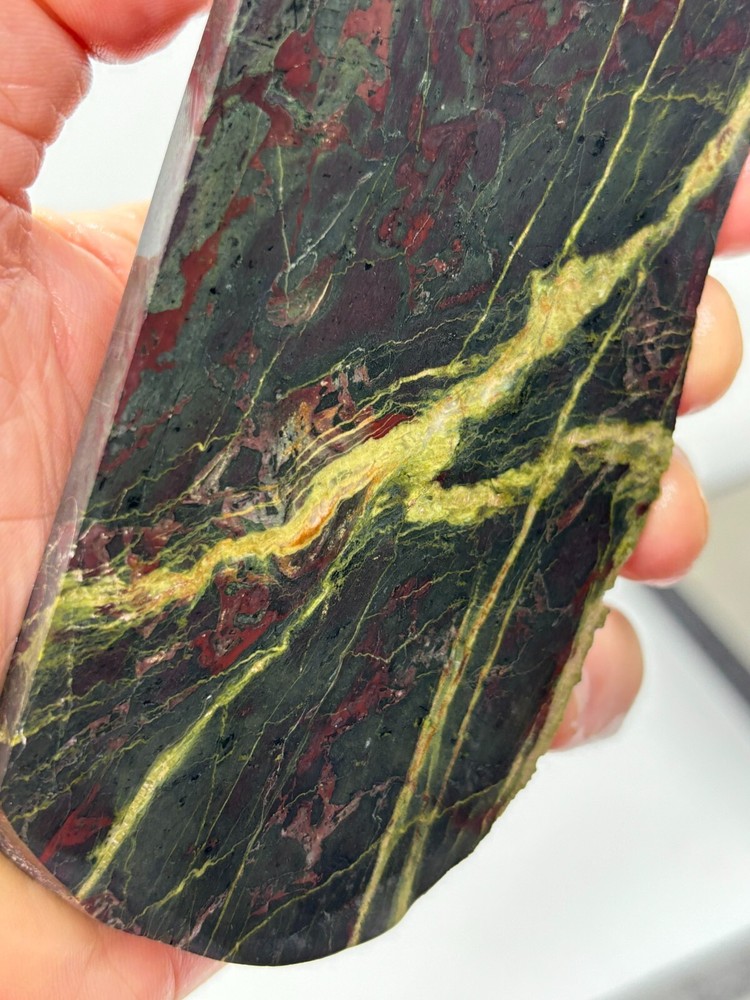 Unique Washington State Jasper Slab Cabbing Lapidary Combo Ship Avail