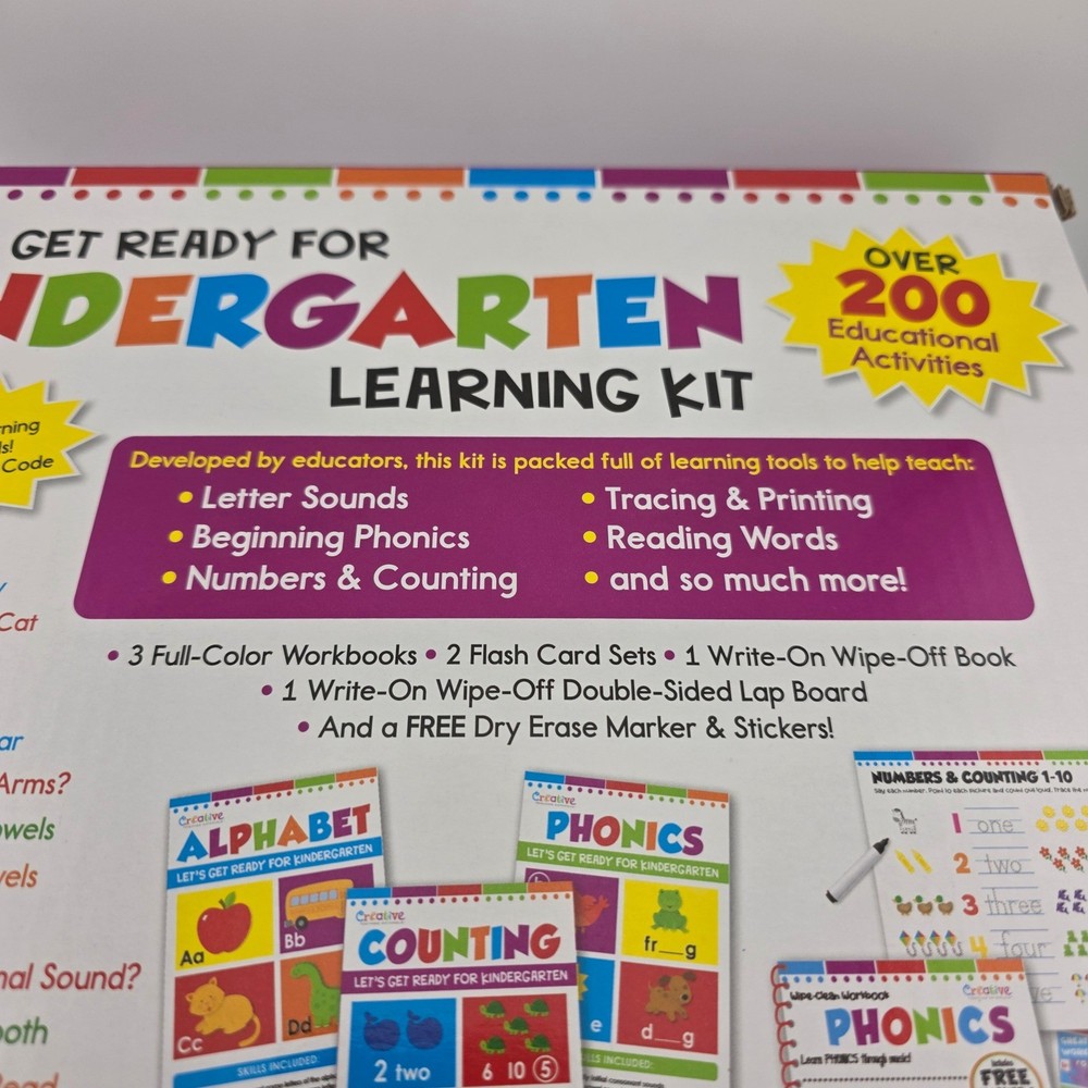 Creative Teaching Materials Kindergarten Learning Kit Educational Set New