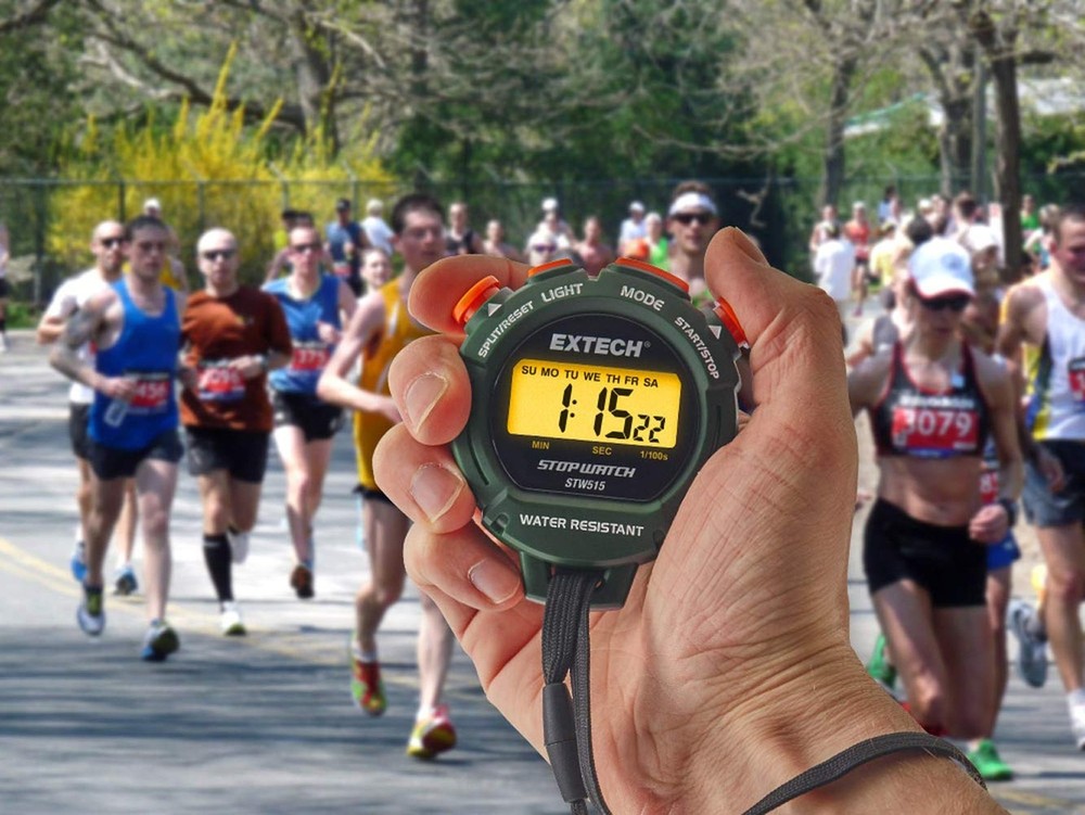 Extech STW515 Stopwatch/Clock with Backlit Display