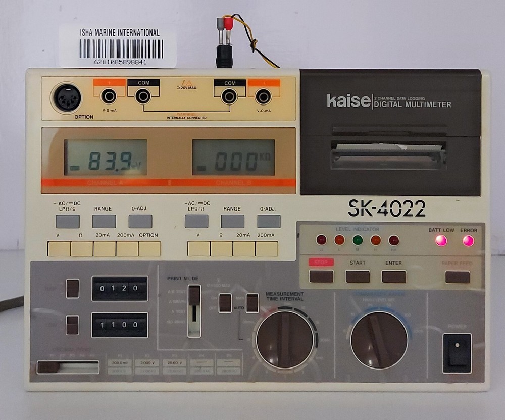 Kaise SK-4022 2 Channel Data Logging Digital Multimeter