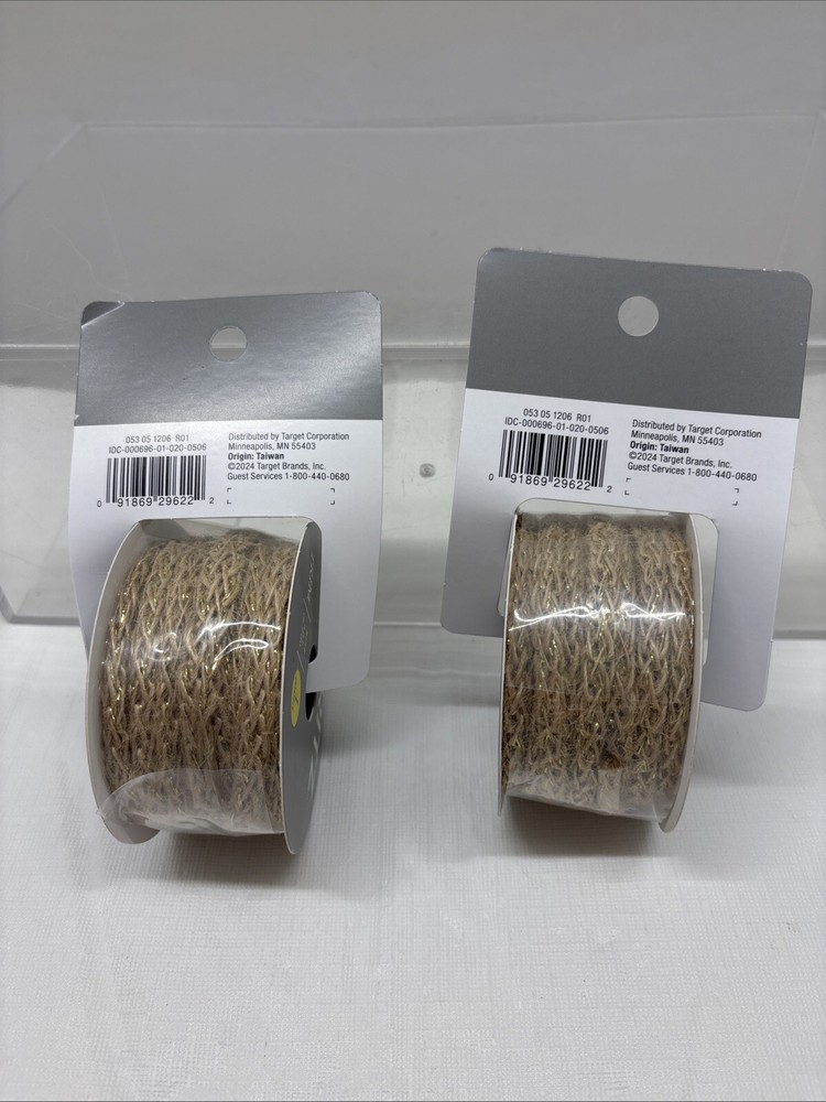 2 X Braid Fabric Trim - Spritz- NEW (B34