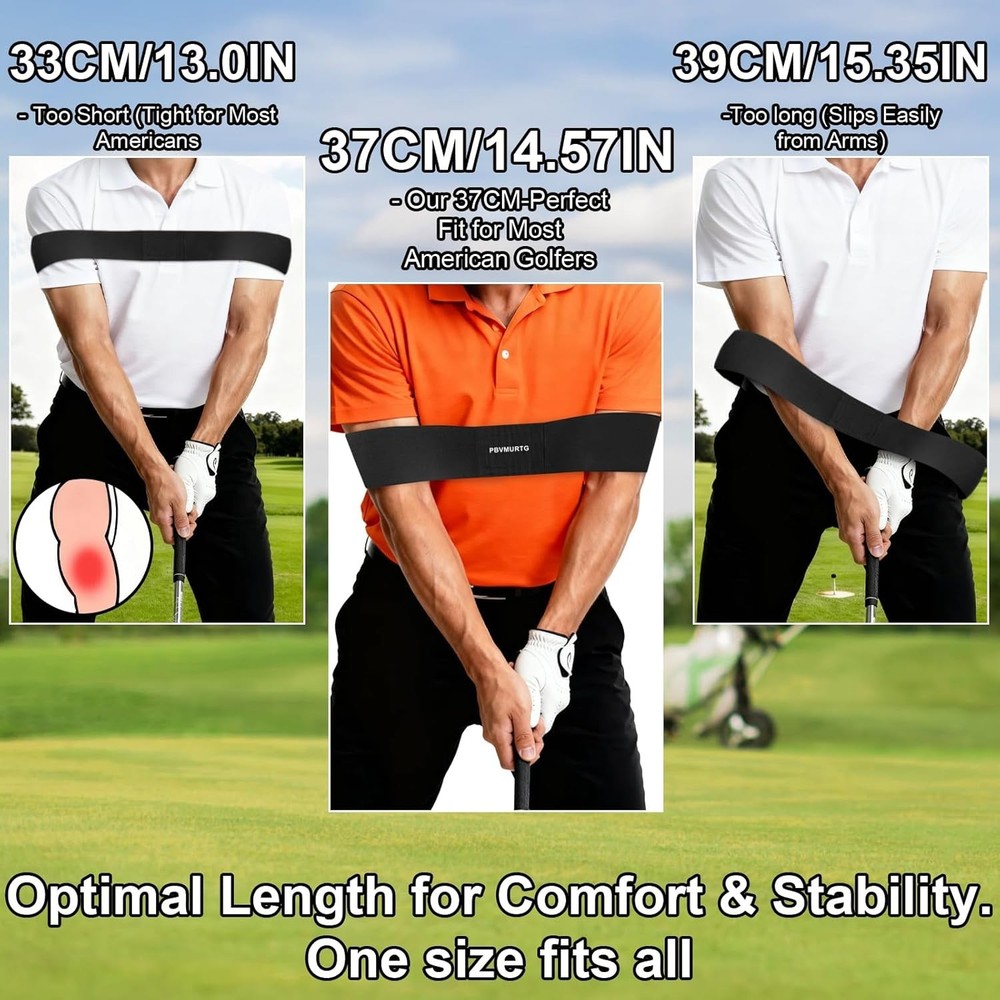Golf Swing Training Aid with Instructions for use，Swing Correcting Arm