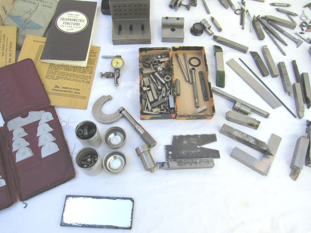 LOT OF MACHINIST TOOLS