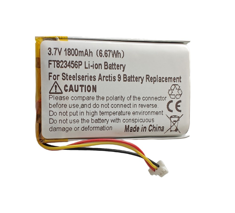 Replacement Battery for HyperX Cloud Orbit S FT823456P 1800mAh 3.7V