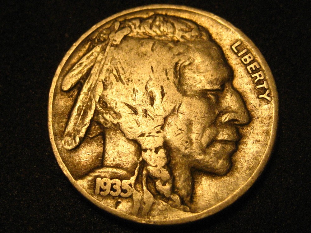 1929-S Buffalo Nickel VF+