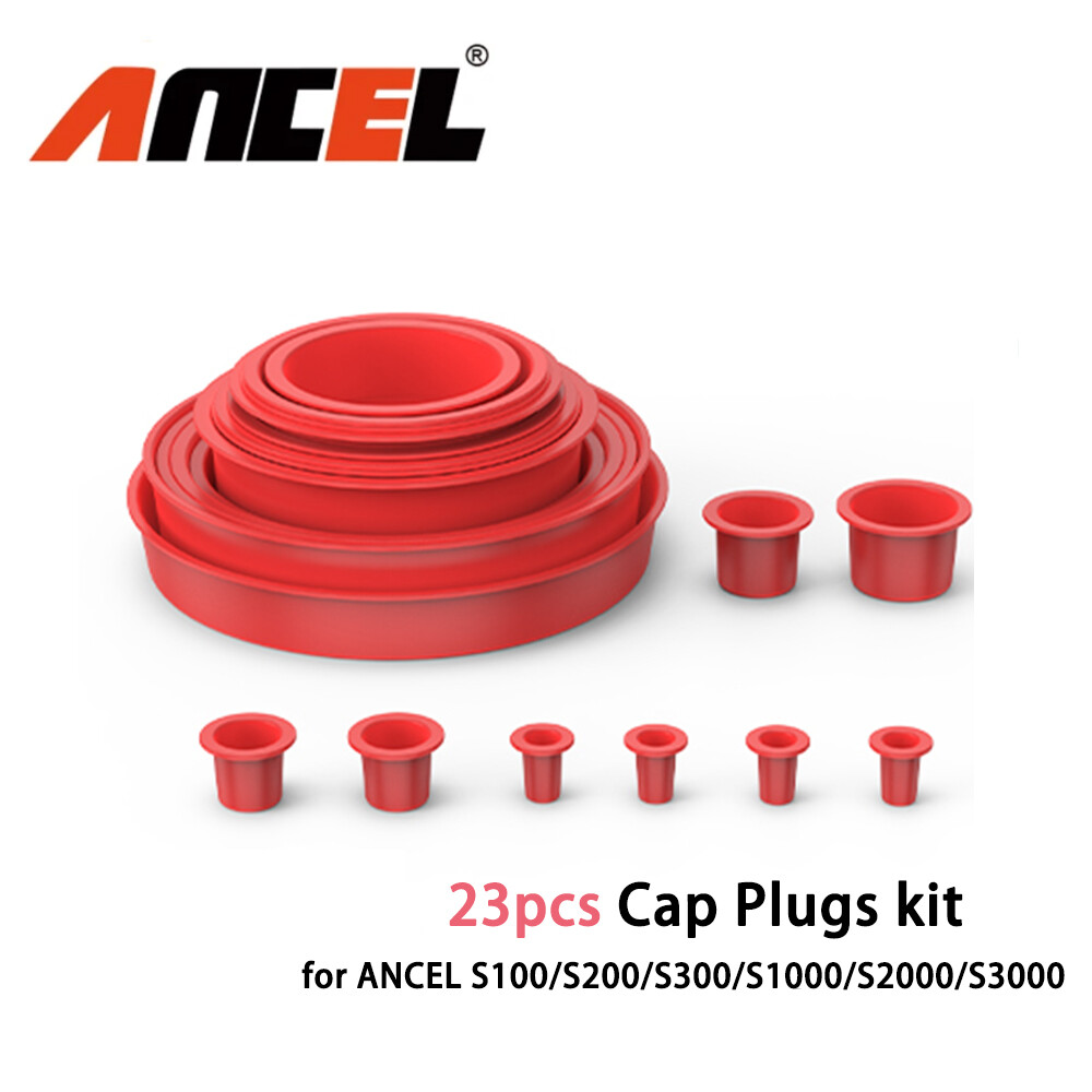 Intake Boot Cone Adapter Cap Plugs Kit EVAP Vacuum Smoke Machines Accessories