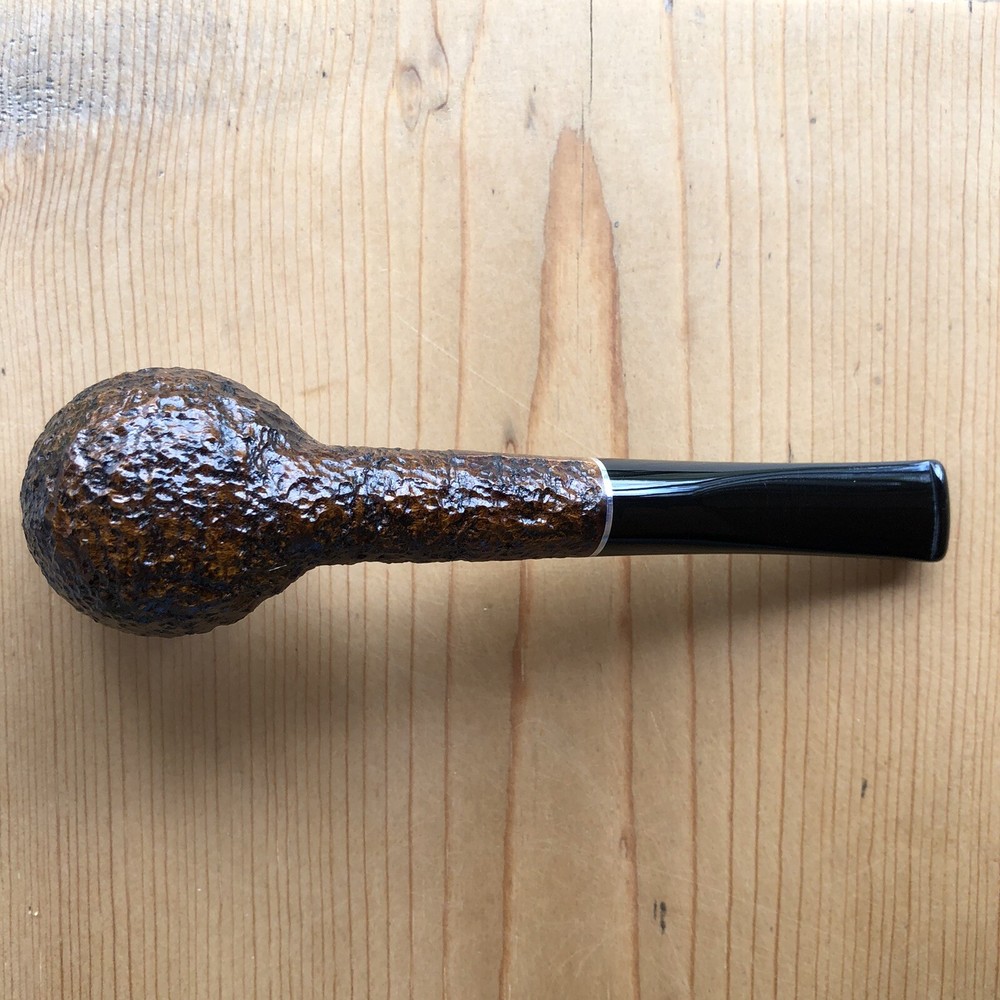 Rossi Sera Rusticated Billiard (8111) 6mm Filter Pipe by Savinelli - NEW