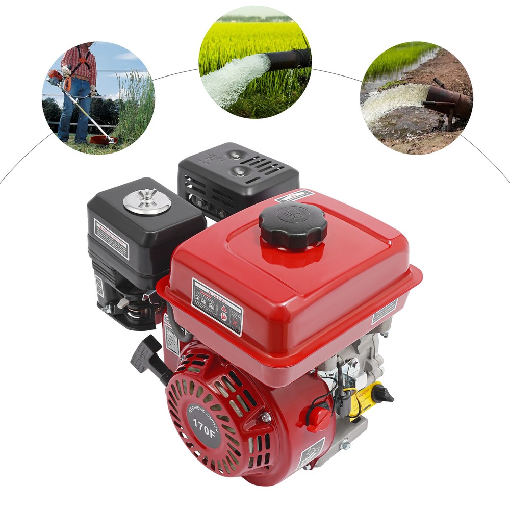 4-Stroke 7.5HP Pull Start Multi-Purpose Engines Single Cylinder Gasoline Engine