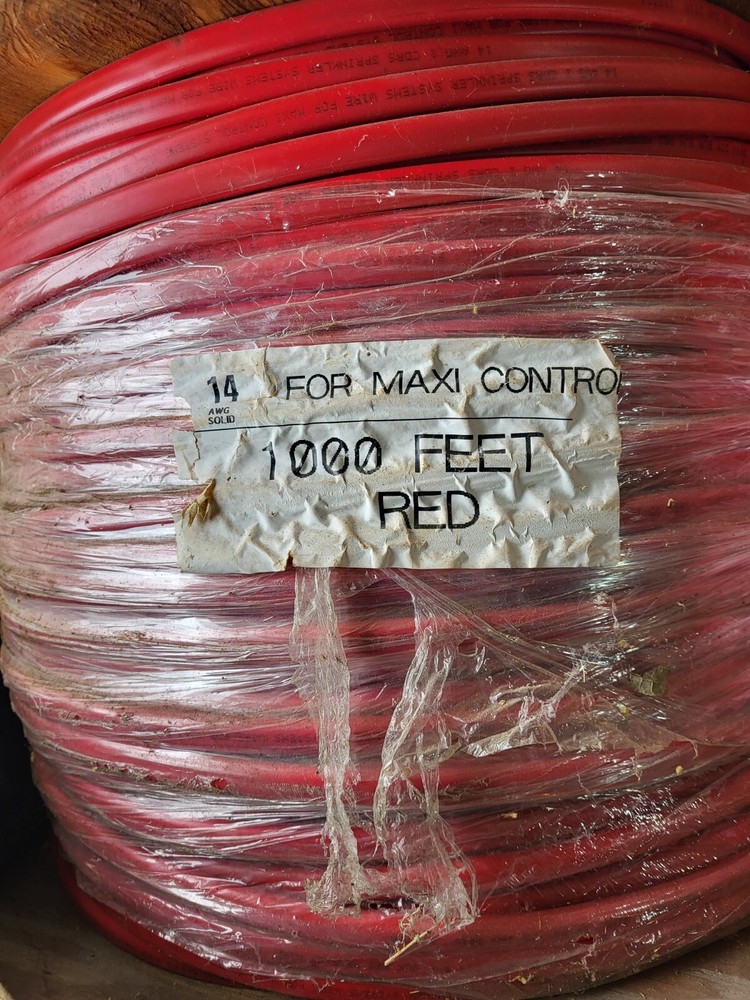 Two core Sprinkler Decoder wire 14/2 1000 ft - Two (2) available
