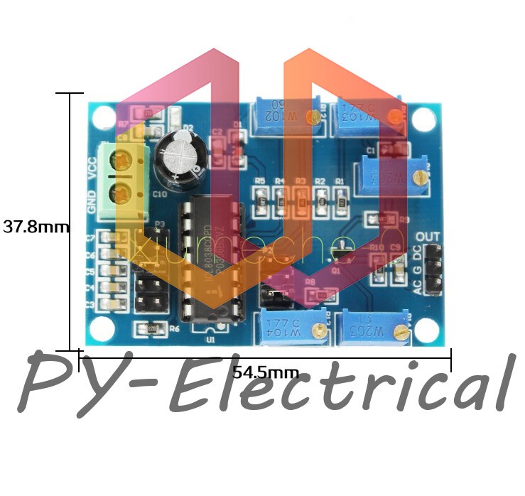 ICL8038 Medium/Low Frequency Waveform Signal Generator Sine Wave Signal Source M