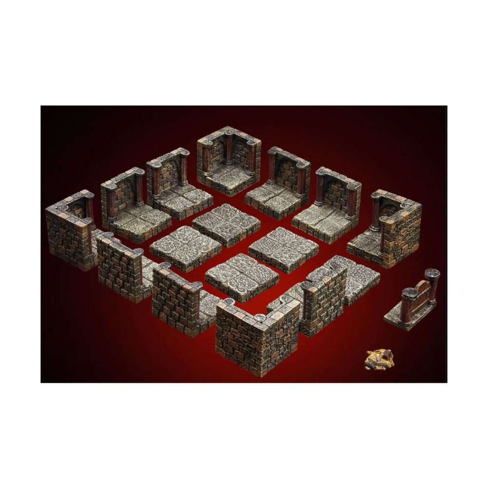 Dwarven Forge Dwarvenite Painted Starter Dungeon NM