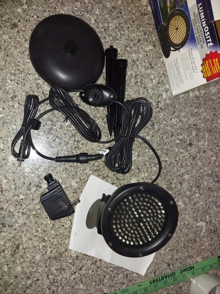 Alpine Warm White LED Light w/stake, waterproof