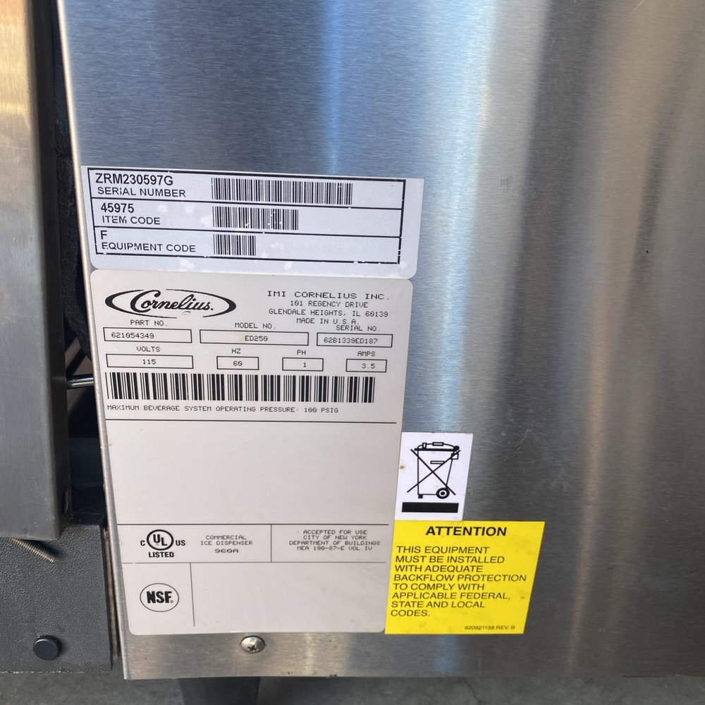 Soda Dispenser ED250 With Pump