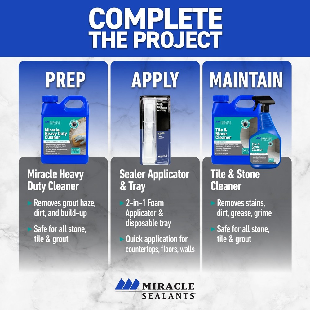 Miracle Sealants 1 Count White Sealer applicator