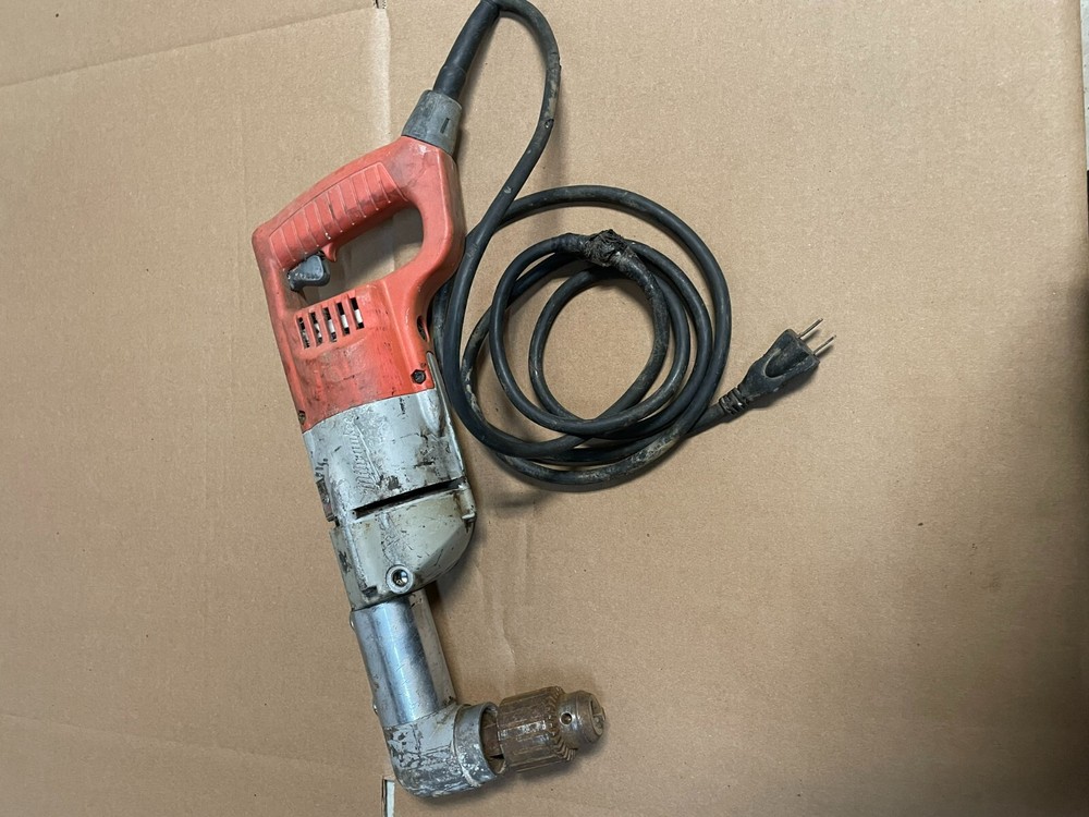 Milwaukee Heavy Duty Handle Right Angle Drill 1/2" 120V