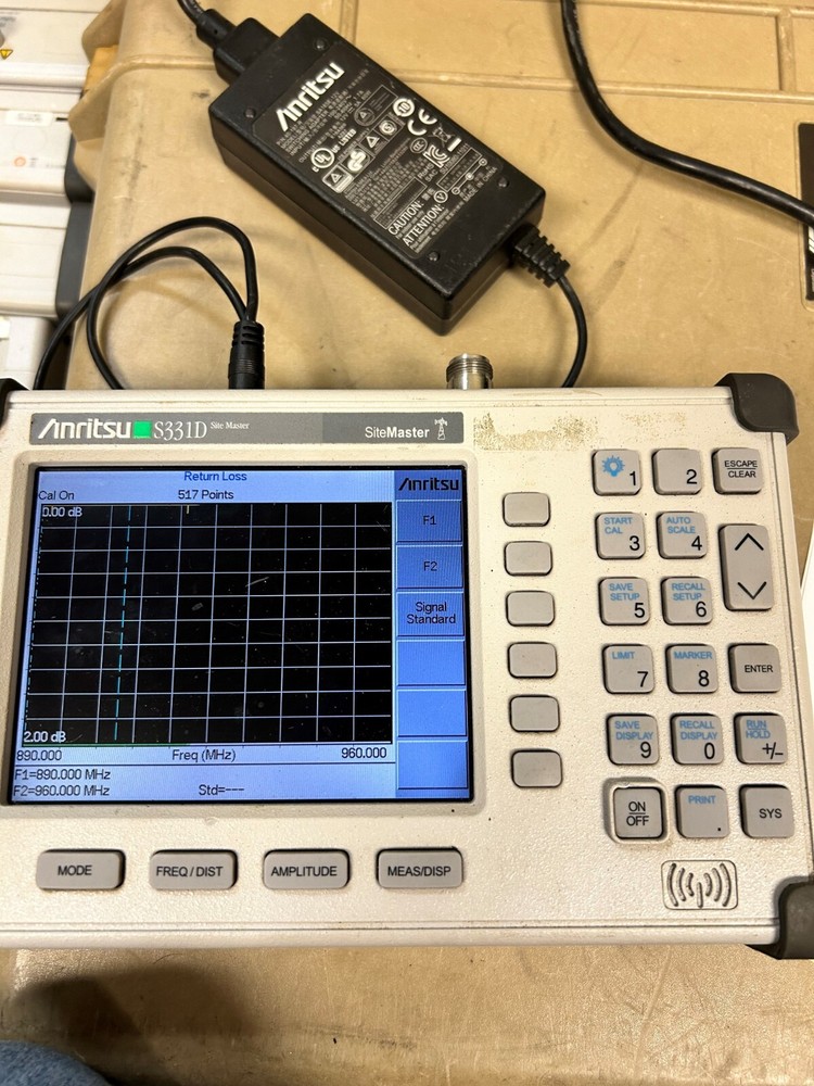 3 Anritsu S331D Site Master Cable & Antenna Analyzer SiteMaster S331